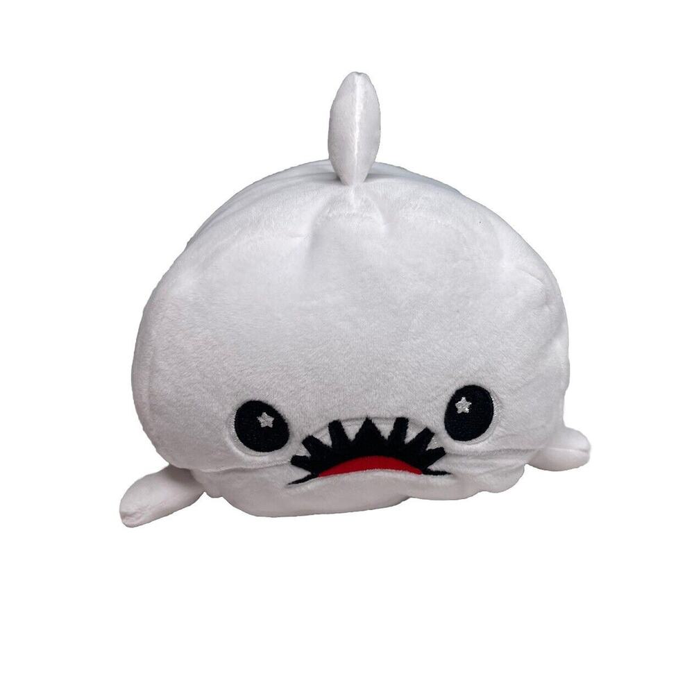 MOOSH MOOSH 12" NIBBLER THE WHITE SHARK PLUSH PILLOW A